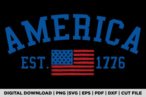 American Flag USA United States of Ameri: A Designer's Asset Guide
