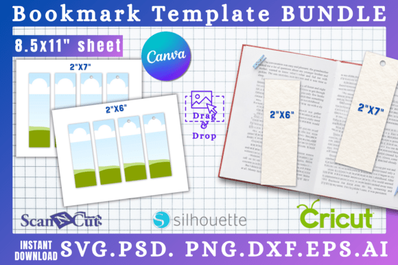Bookmark SVG & Canva Templates: Your Blueprint for Creative Projects