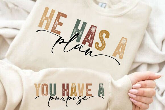 Christian Quote PNG: He Has a Plan for Your Creative Projects