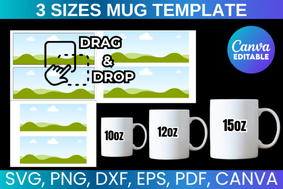 Designing Custom Mugs with Full Wrap Canva Templates