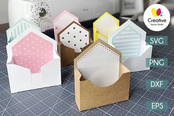 Envelope Flower Box Templates: Craft Elegant Paper Envelopes