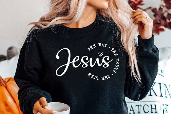 Jesus SVG PNG: Designing with The Way, The Truth