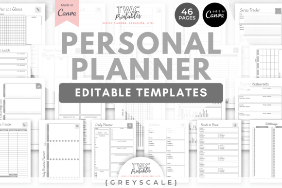 Master Your Schedule with Personal Planner Canva Templates