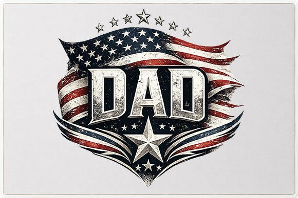 Mastering Americana: Using the Patriotic Dad Graphic