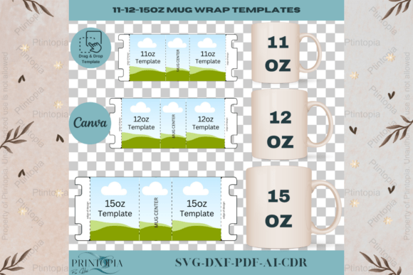 Mastering Mug Design: The 079 Mug Wrap Template Guide