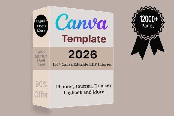 Scaling Your KDP Business with 100+ Editable 2026 Templates