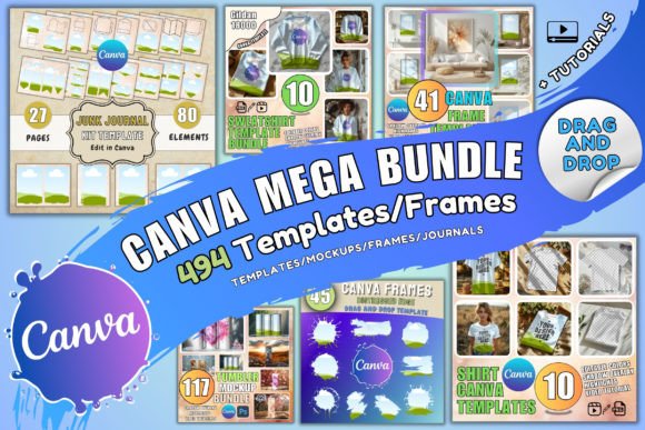Unlock Creative Potential with Canva Product Templates Wallart Journal